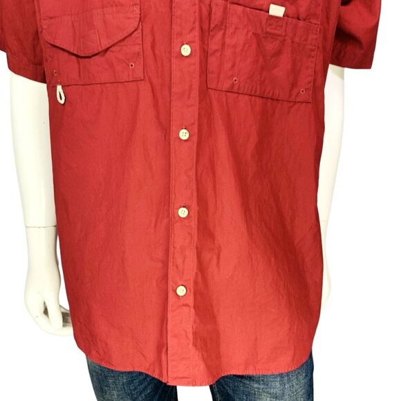 Alabama Crimson Tide Columbia Bonehead Button-Up Shirt Outdoor Fishing Size L - Picture 5 of 13